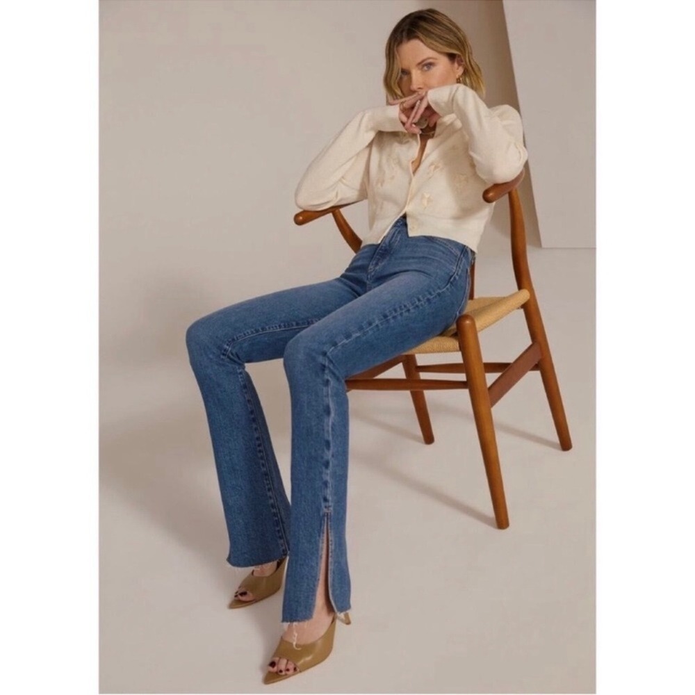 Favorite Daughter Valentina Tower High Rise Cigarette Denim Jeans SZ 30
